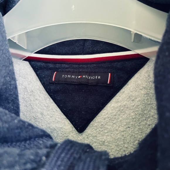 Tommy Hilfiger Embroidered Heritage Logo Hoodie And Flag Logo T-shirt Set Large - Picture 7 of 16